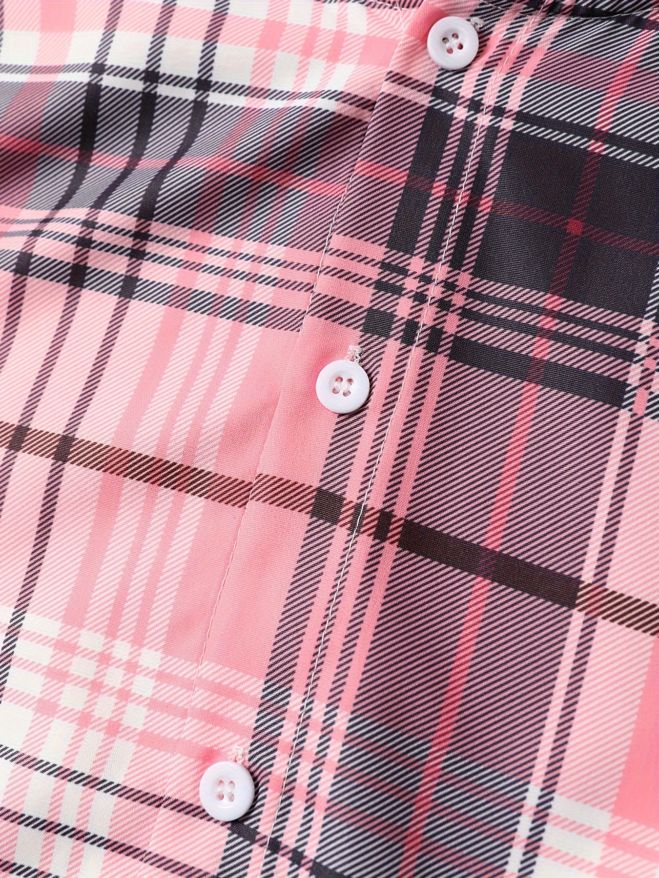 Men'S Plaid Hooded Button-Up Shirt - Long Sleeve Casual Shirt with Adjustable Drawstring Hood, Machine Washable, Spring/Fall Seasonal Transition, Earthy Tones (Brown/Beige/Red/Black/White), Autumn Wardrobe, Hooded Outerwear, No Stretch Fabric