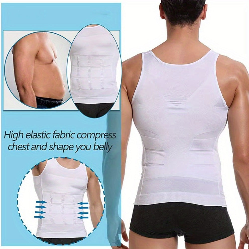 Men's Seamless Tank Top - Regular Fit
