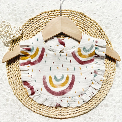 Baby Bibs - 10-Pack Patterned Feeding Set