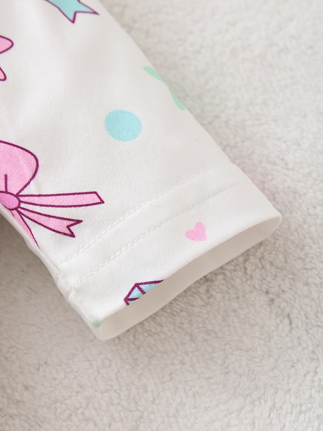 Fashionable Cute Unicorn Printed Pattern Footed Overalls 3pcs Set for Baby Girls, Perfect for Outdoor