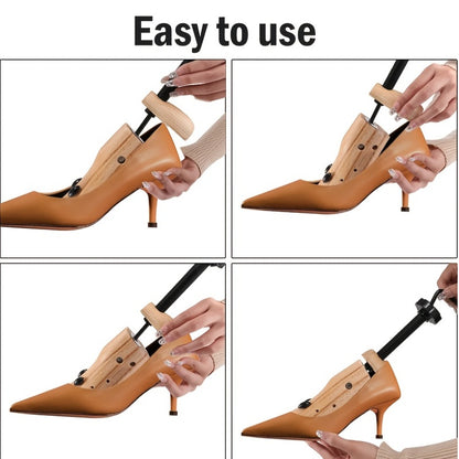 1pc Adjustable Professional Shoe Stretcher - Heavy-Duty Pull Rod Design for Extending The Lifespan of Shoes/Boots And Preventing Slipping - Suitable for Men And Women, Professionals, And Shoe Repair Shops; Ideal for Home Use. US Sizes: L (9-12)