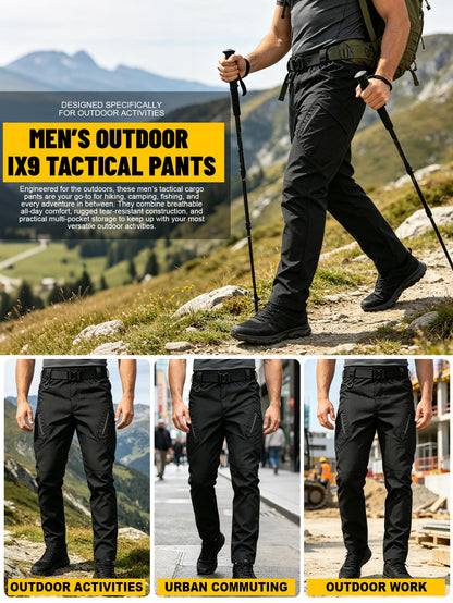 Classic Work Pants, Made from Quick-Drying, Breathable, And Tear-Resistant Fabric, Featuring Multiple Pockets And a Contoured Cut, Lightweight And Suitable for All Seasons, Perfect for Hiking, Fishing, Outdoor Adventures, And Daily Commuting