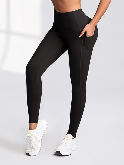 6pcs Leggings with Pockets for Women, High Waist Leggings