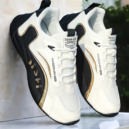 Sneakers, 1 Pair of Men's Casual Training Shoes - Durable Sole, Comfortable and Breathable Lining, Stylish Appearance, Suitable for All Seasons, Ideal for Valentine's Day and Birthday Gifts - Available in Large Sizes - Perfect for Outdoor Travel