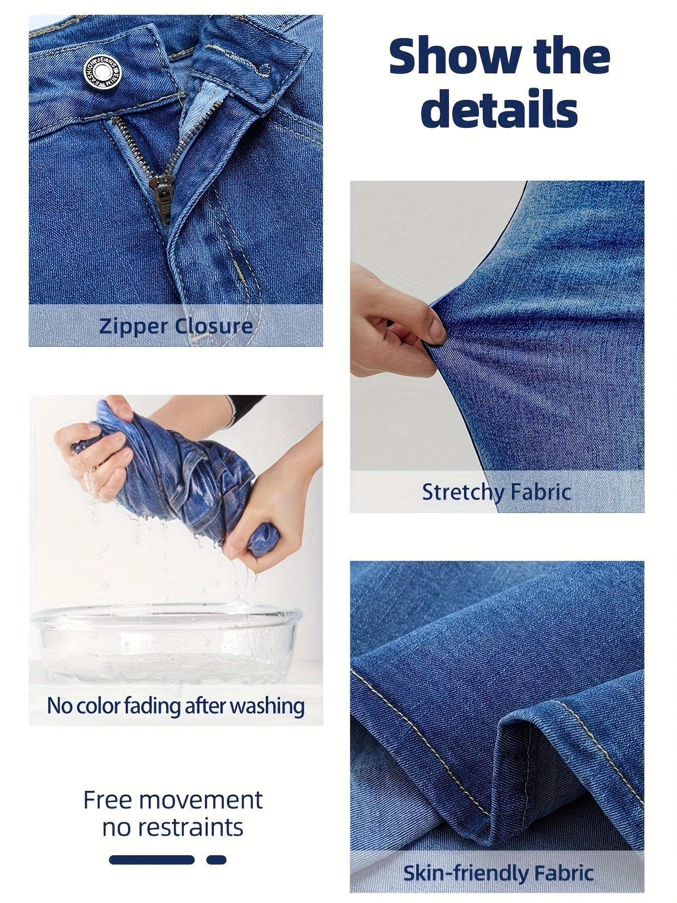 Long Denim Skirt for Women Casual A-Line Denim Maxi Skirt Stretch High Waisted Jean Skirt with Pocket