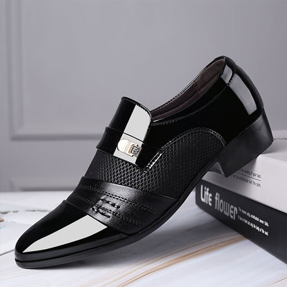 Men's Casual Slip-On Shoes - Slip-On Ease