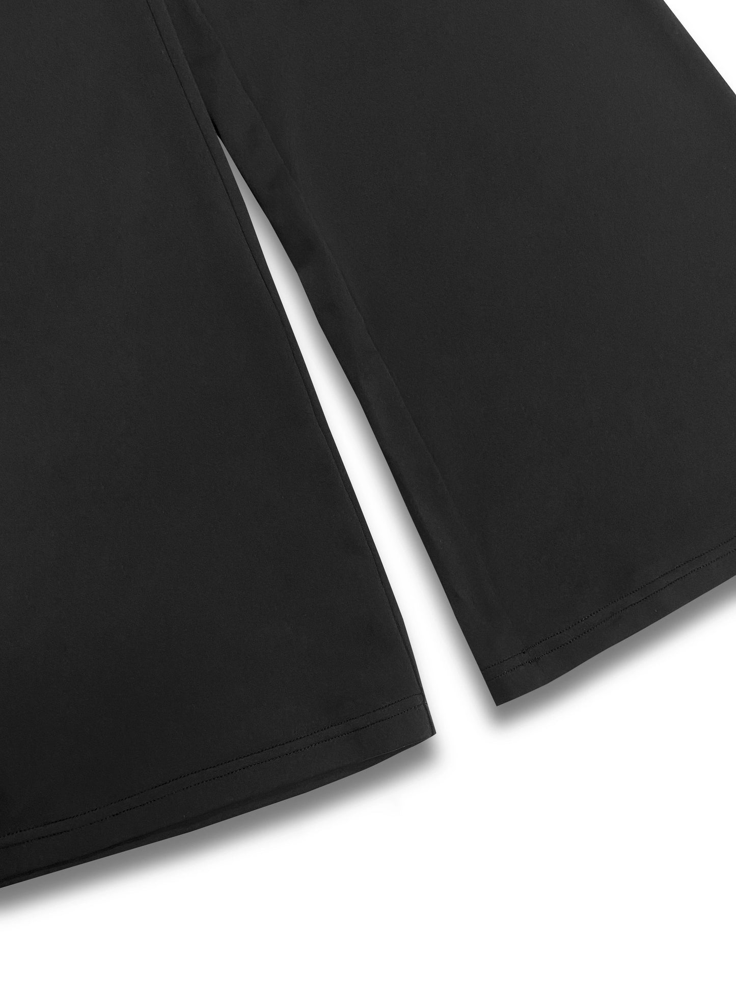 Plus Size - Plus Size - Spring And Summer Women'S Plus Size Fashion Curve New Casual Style Solid Colour Stacked V Waist Head Ladies Pants Curvy Plus Pants Black Plus Size Pants