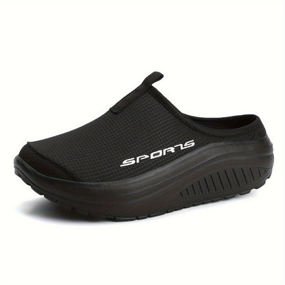 Women'S Casual Sports Platform Shoes Featuring Breathable Fabric Slip-On Design, Equipped with an EVA Sole, Round Toe, And Ankle Strap. These Non-Washable Casual Footwear Are Made in Quanzhou And Suitable for All Seasons