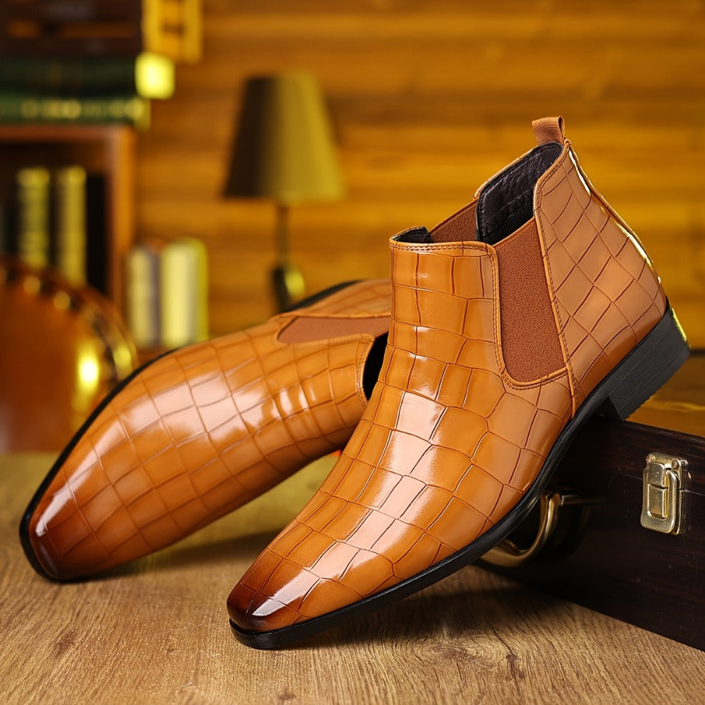 Men's Chelsea Boots - Slip-On Ease