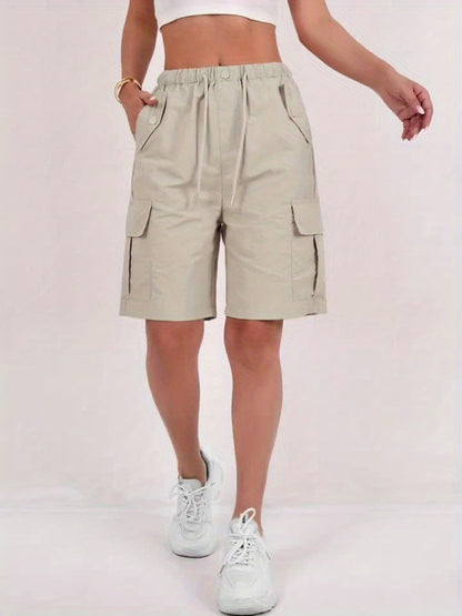 2pcs Large-Sized Sports Shorts for Women, Comfortable, Breathable, Quick-Drying, Suitable for Outdoor Activities And Hiking