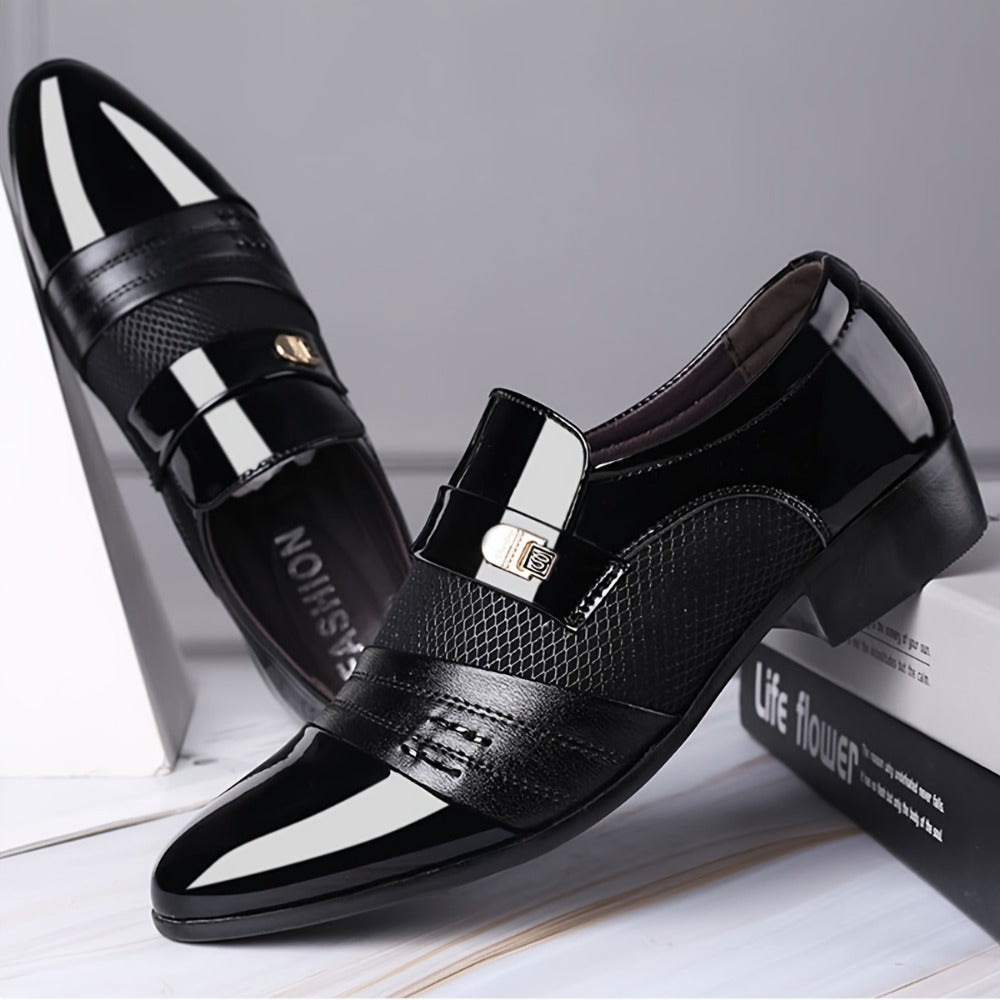 Men's Casual Slip-On Shoes - Slip-On Ease