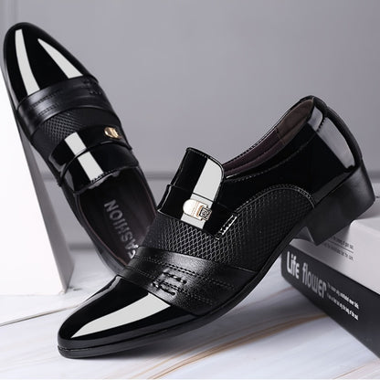 Men's Casual Slip-On Shoes - Slip-On Ease
