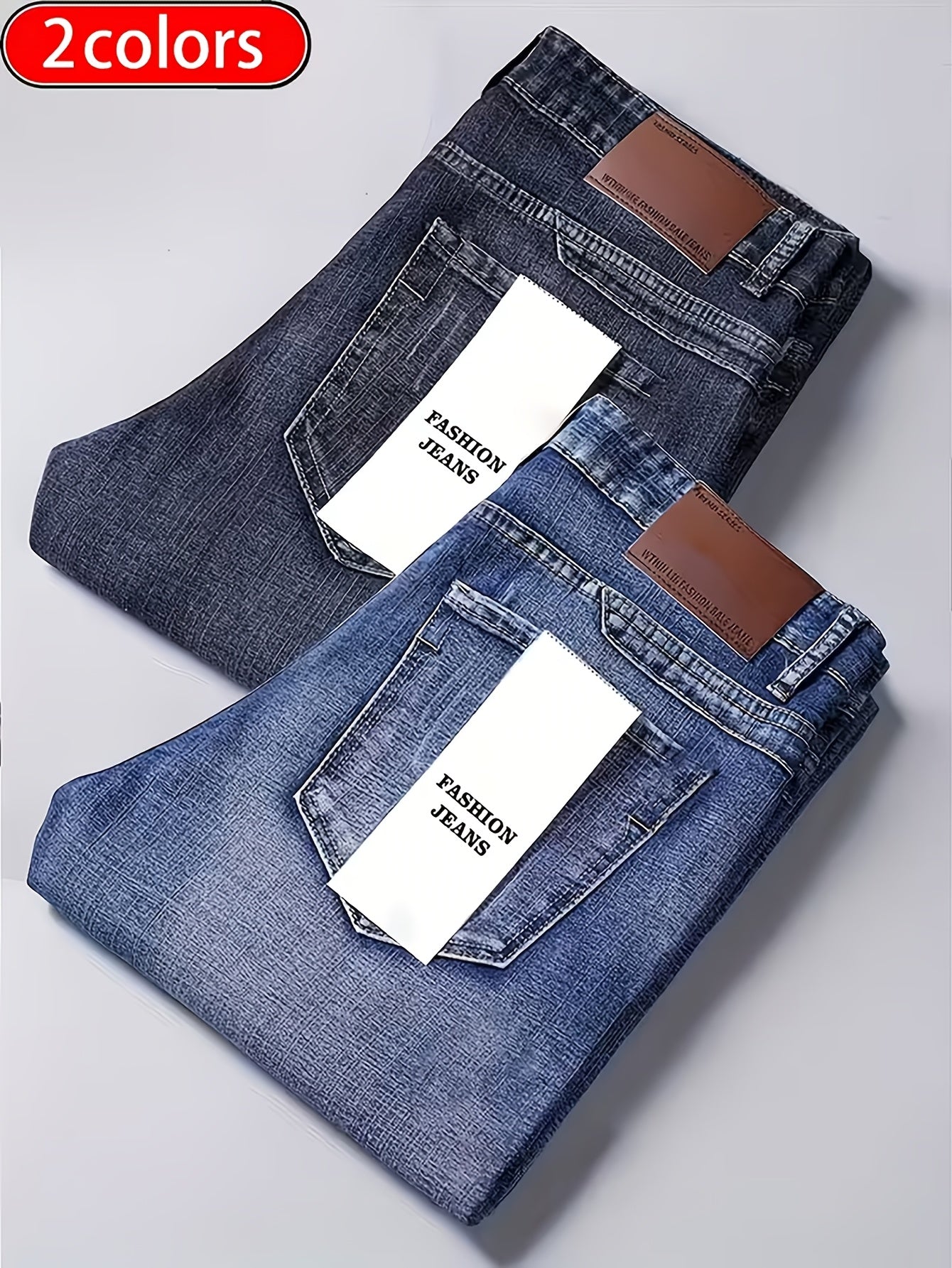 Men'S Classic Black Jeans with Regular Fit, Designed for All Seasons And Comfort, Suitable for Teenagers, Suitable for Casual Business Attire, Casual Attire, Travel Essentials, And Valentine'S Day Gifts