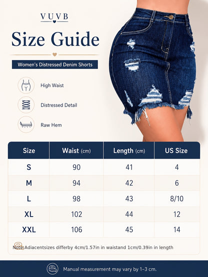 New Trending High Waist Denim Skirt, Bodycon Sexy Fit - Summer Mini Skirt for Versatile Wear Effortlessly Sexy