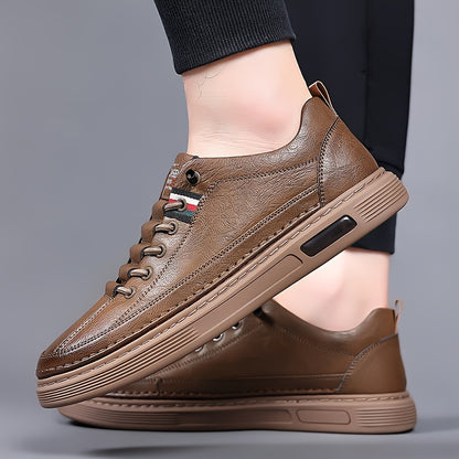 Men's Casual -Like Sneakers, All-Season Versatile Soft-Sole Shoes, Breathable Lightweight Anti-slip Fashion Footwear for Daily & Business Wear