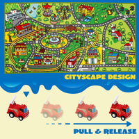 1 Playmat, 12 Cars