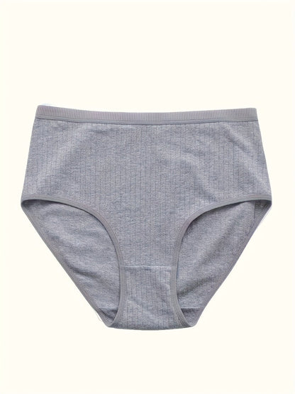 Women’s 8-Pack High-Waist Briefs - Breathable Daily Comfort