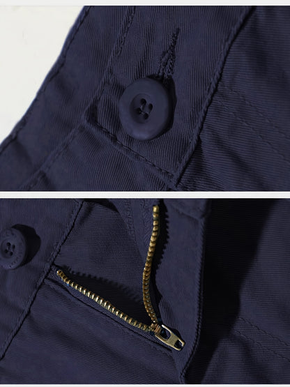 Men's Khaki 6-pocket Casual Pants