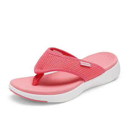 Womens Sandals - Comfortable Soft Sole Slides - Stylish Summer Beach Wear for Vacation, Poolside, Outdoor - Quick-Dry, Breathable - Women's Support Flip Flops Comfortable Thong Sandals