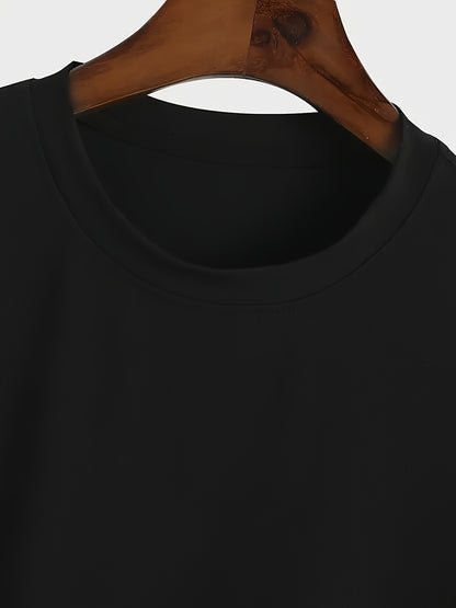 Men'S STAND WITH GOD Graphic Tee - Crew Neck, Regular Fit, Durable Stretch, Ideal for Sports & Casual Wear