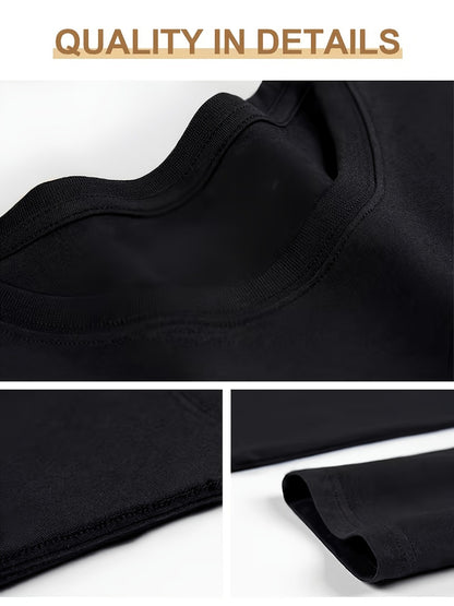 Men's Essential T-Shirt - Round Neck Short Sleeve Everyday Style