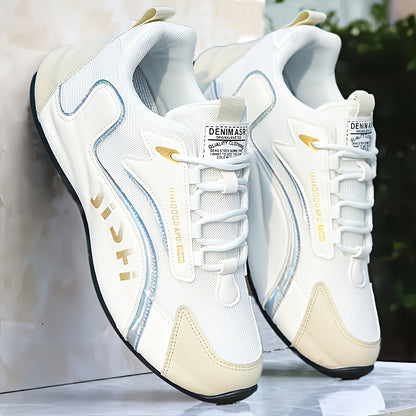 Sneakers, 1 Pair of Men's Casual Training Shoes - Durable Sole, Comfortable and Breathable Lining, Stylish Appearance, Suitable for All Seasons, Ideal for Valentine's Day and Birthday Gifts - Available in Large Sizes - Perfect for Outdoor Travel