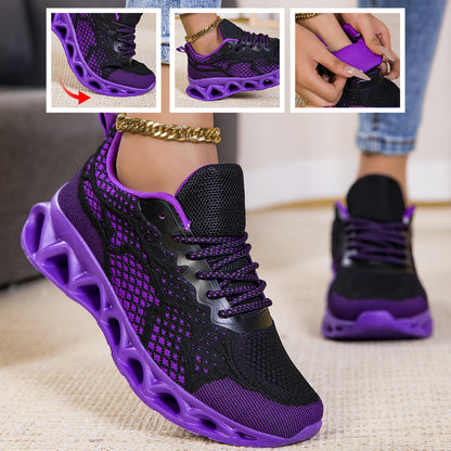 Lightweight And Breathable Mesh Sneakers for Women, Designed for Fashion And Comfort, Featuring a Low-Top Style And EVA Sole Suitable for Year-Round Use