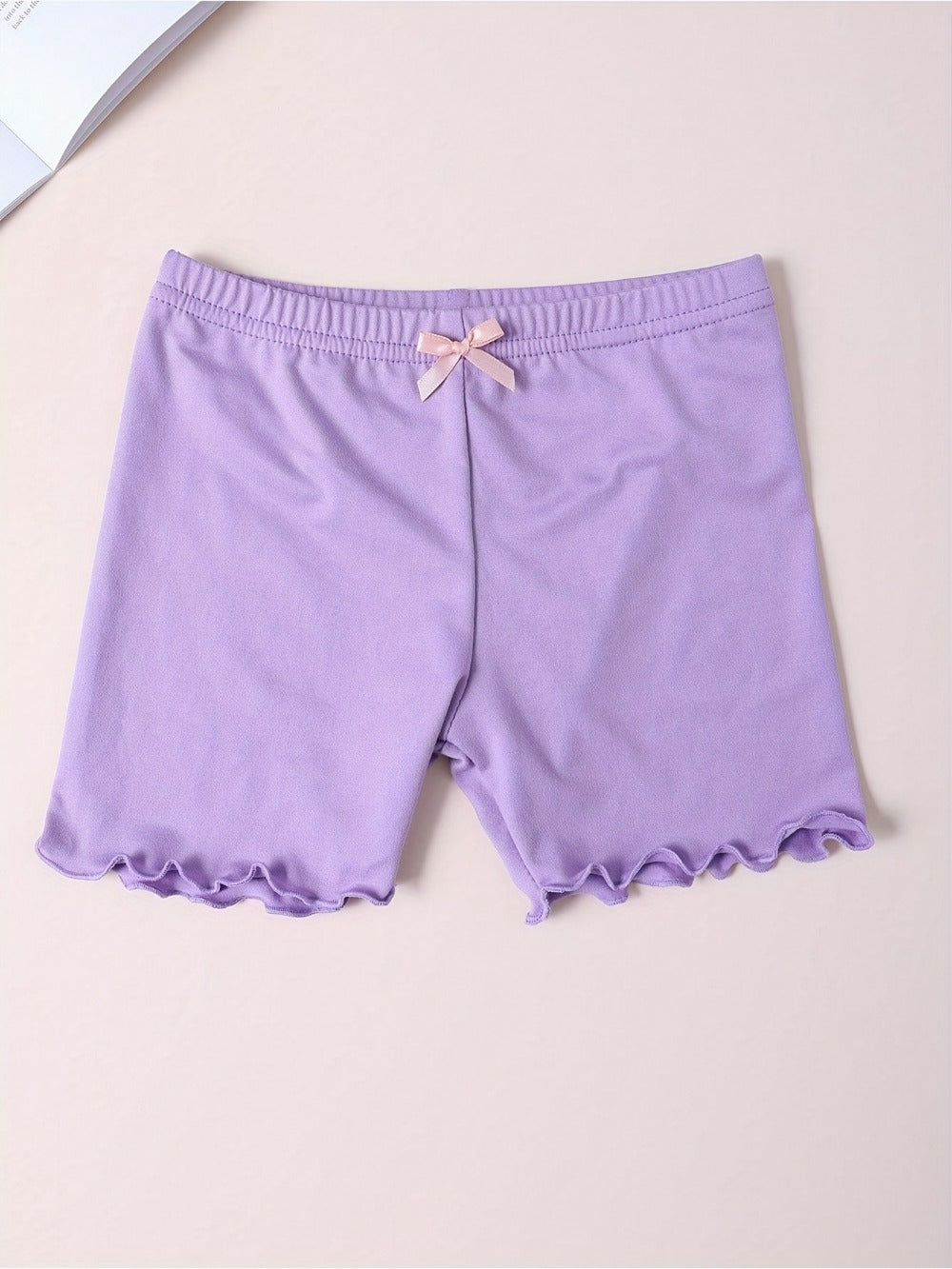 Girls' Solid Color Shorts - Everyday Style