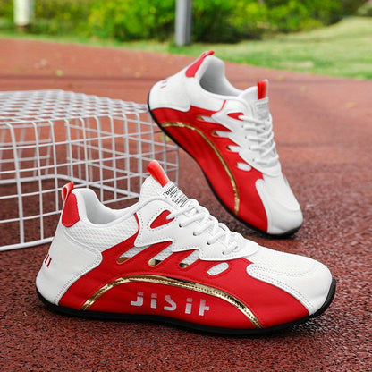 1 Pair of Sports Casual Style Shoes, with Thick Soles and Anti-slip Wear Resistance, Providing Good Cushioning, Shock Absorption and Support, Suitable for Young People Who Fashion Trends When Shopping, Playing Sports and Leisure