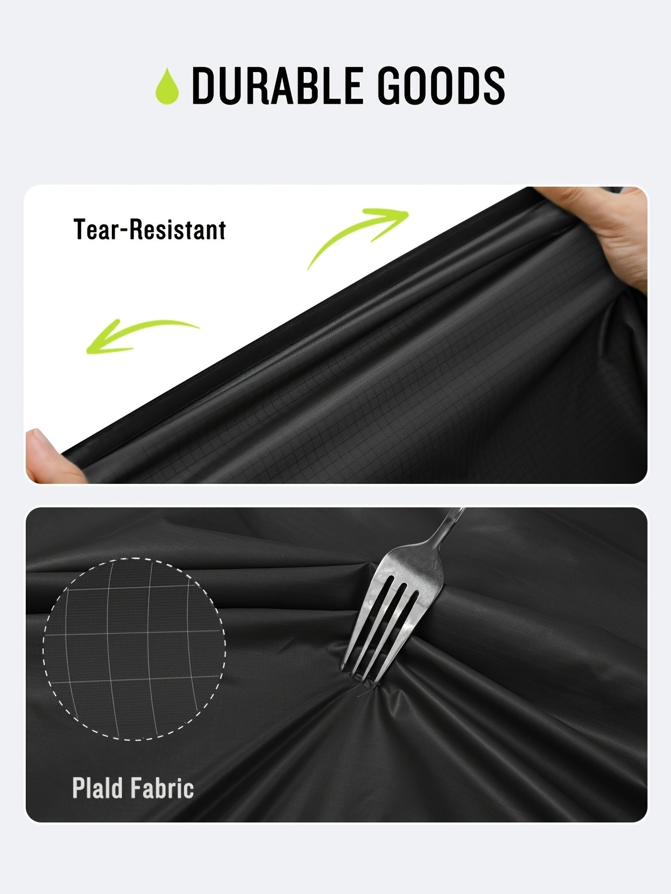 3-In-1 High Quality Hooded Rain Poncho with Side Pockets - Durable Polyester, Windproof for Outdoor Activities Like Camping, Hiking & Cycling