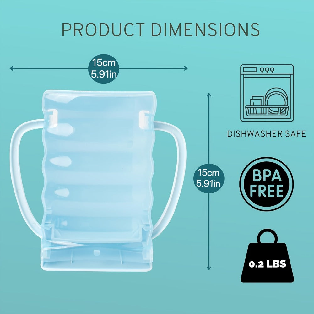Kids Food Pouch Holder - 2-Pack Anti-Squeeze Stand