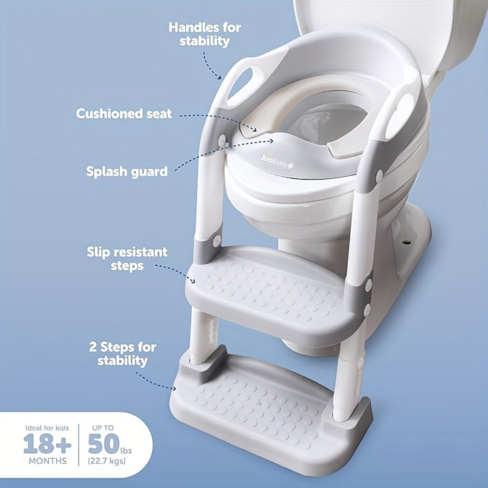 Potty Training Seat - Foldable Adjustable Non-Slip Soft