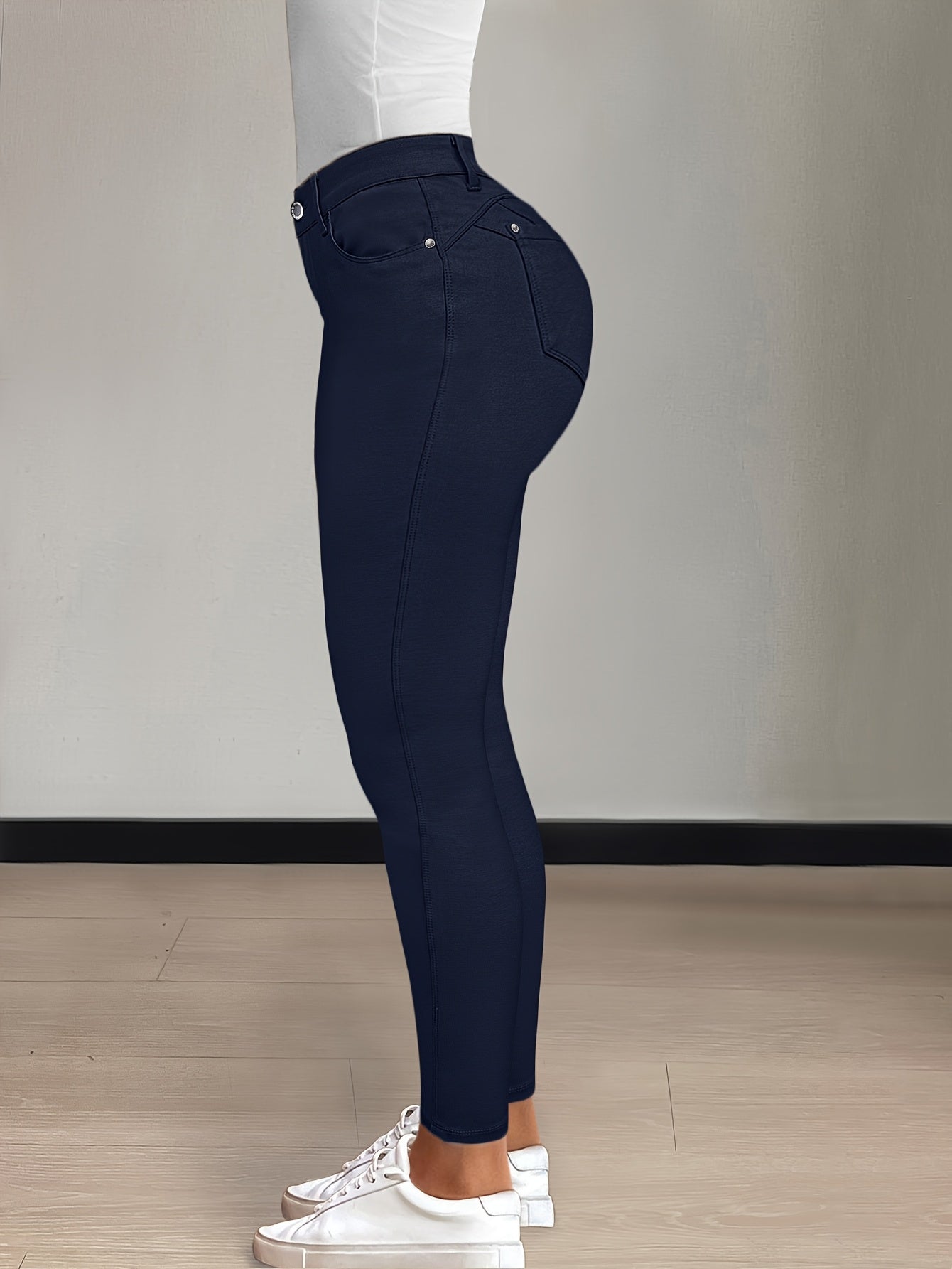 Black High-Waist Jeans - product view 29