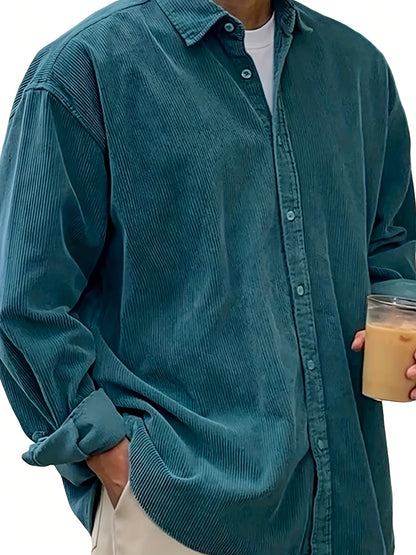 Men's Black Long-Sleeve Shirt - product view 28