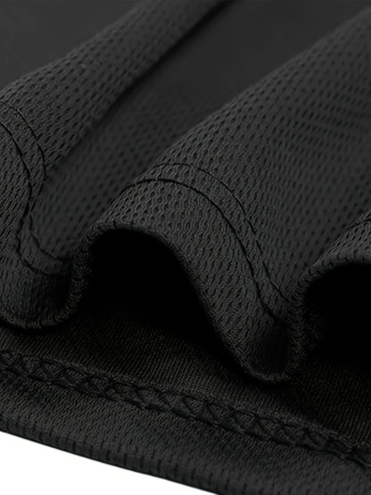 10pcs Men'S Quick Dry Breathable 100 Polyester Workout T Shirts Solid Color Crew - product view 17