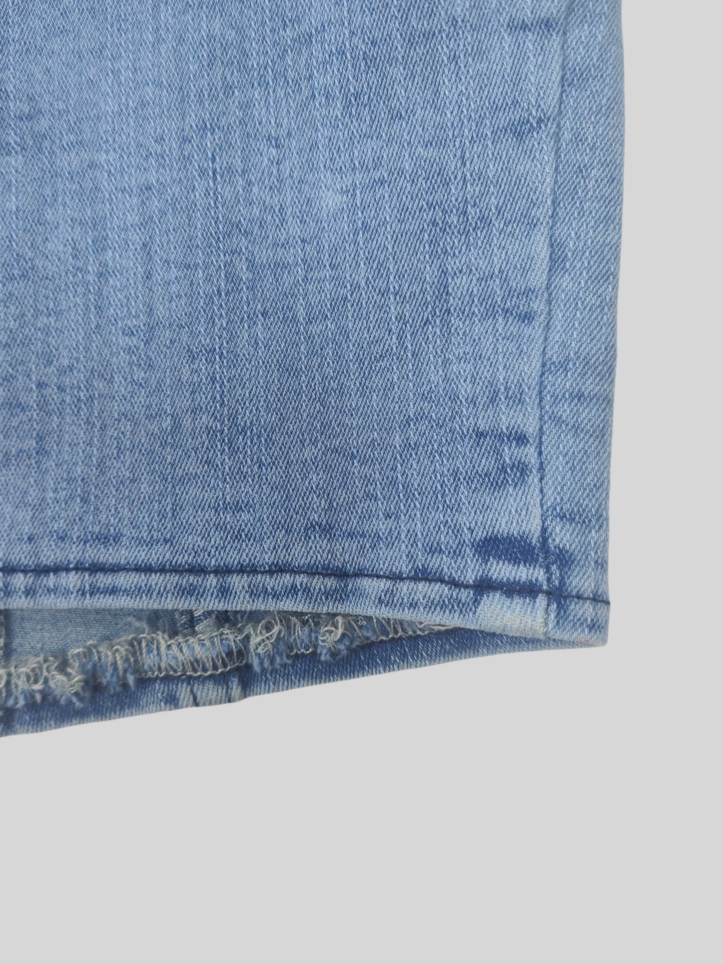 Women's High-Stretch Denim Bandeau Top with Back Zipper - Slim Fit Off-Shoulder Light Blue Washed Jean Tube Blouse, Machine Washable Spring Summer Fall Casual & Dressy Outfits
