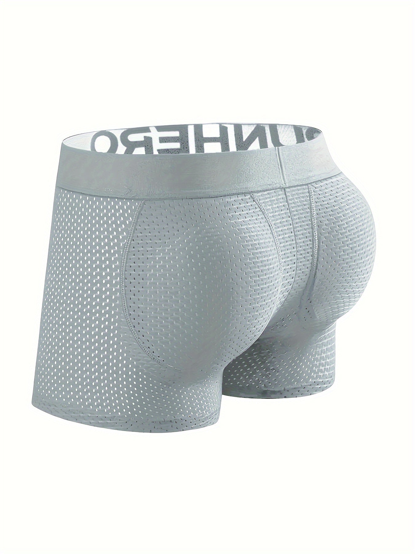 New Men'S Boxers Featuring Butt Pads, Made from Breathable Mesh, Designed for Comfort And Elasticity, Perfect for Lounging at for home