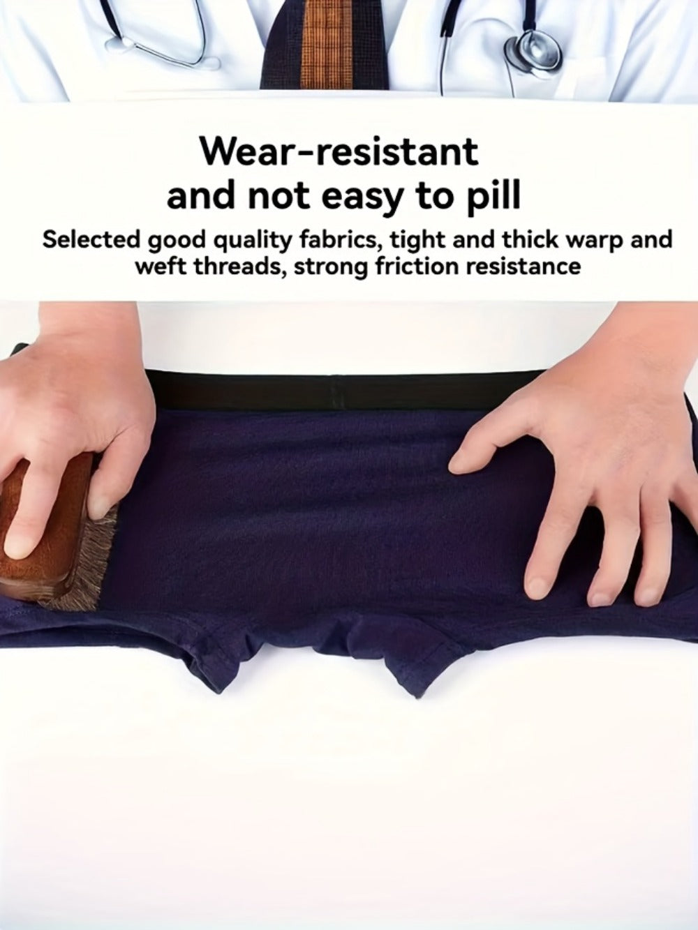 Men's Boxer Briefs - Breathable 4 Pack Classic