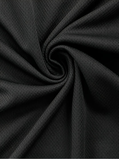 10pcs Men'S Quick Dry Breathable 100 Polyester Workout T Shirts Solid Color Crew - product view 7