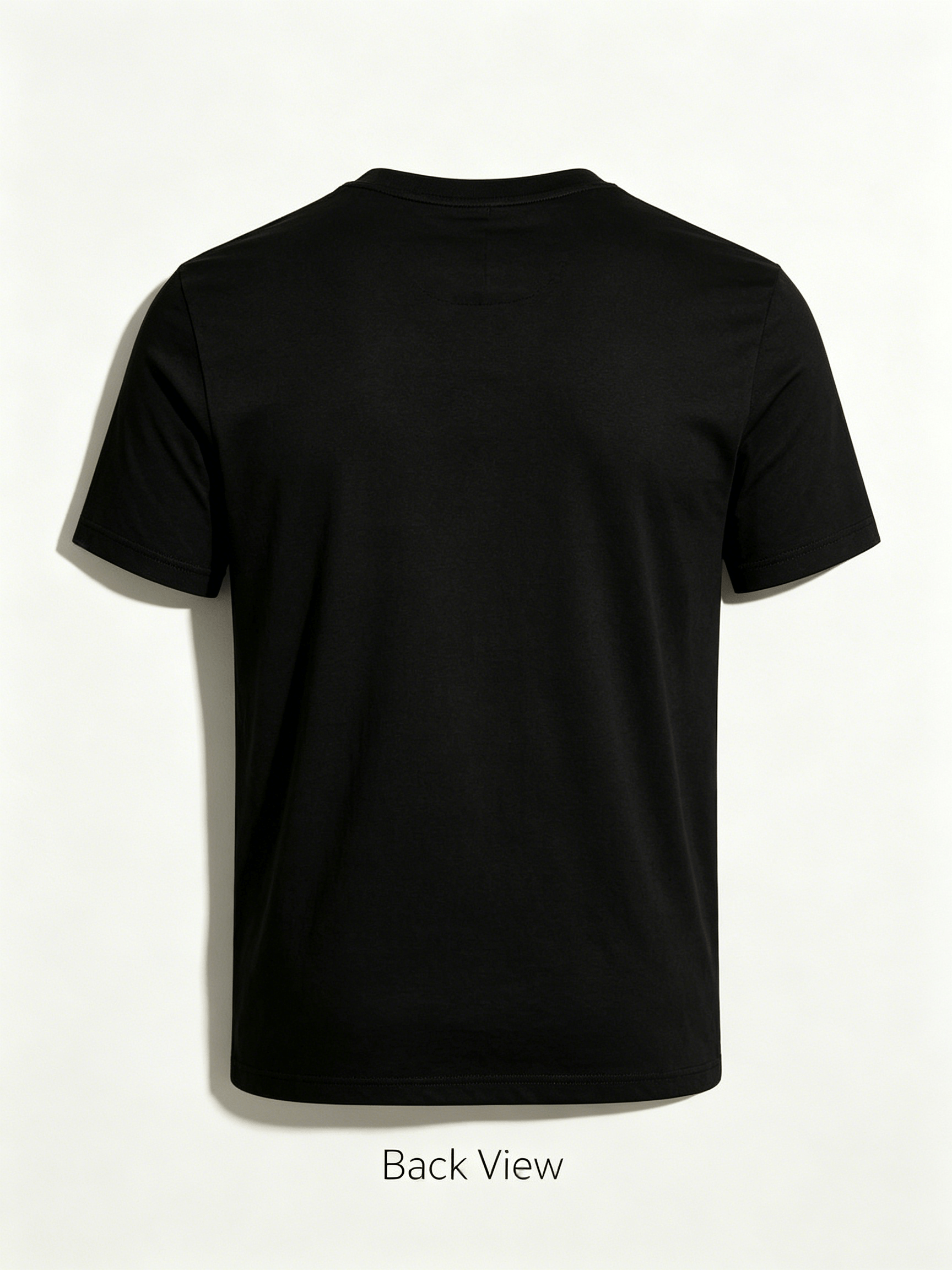 Men's HY01-Black-3pcs V-Neck Slim-Fit T-Shirt - product view 9