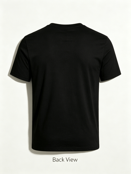 Men's HY01-Black-3pcs V-Neck Slim-Fit T-Shirt - product view 9