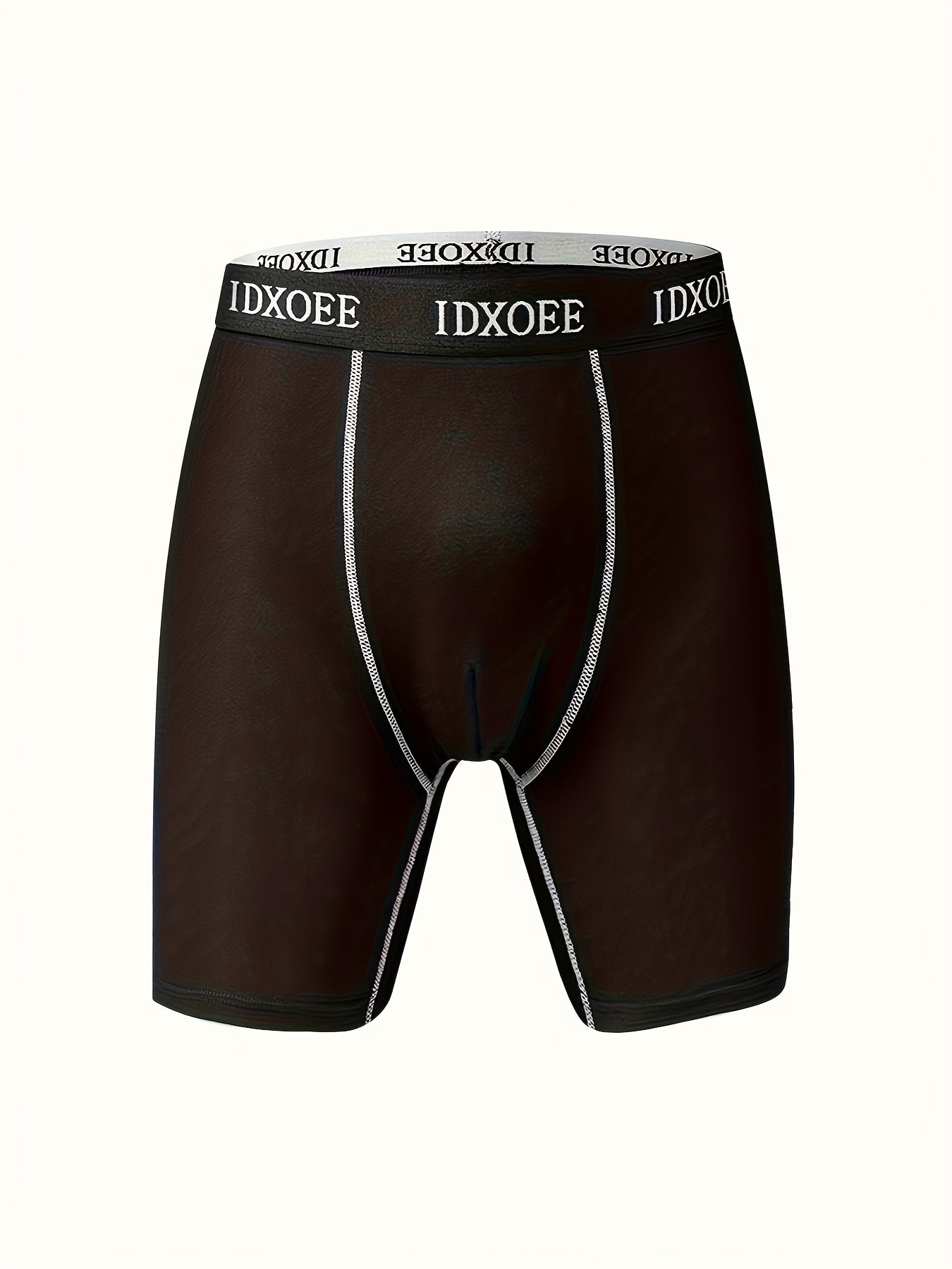 5pcs Men's Underwear, Casual Boxer Briefs Shorts, Breathable Comfy Stretchy Boxer Trunks, Sports Shorts