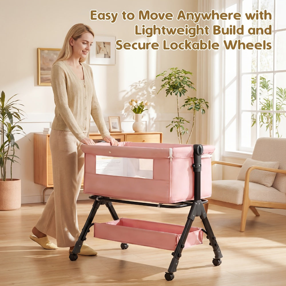 Baby Bassinet - Bedside 3in Sleeper Wheels