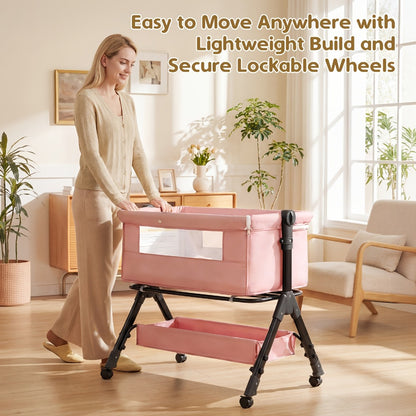 Baby Bassinet - Bedside 3in Sleeper Wheels