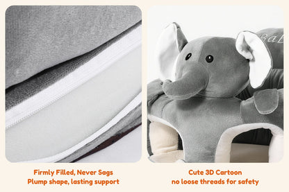 Baby Floor Seat - Sit Chair Cartoon Animals
