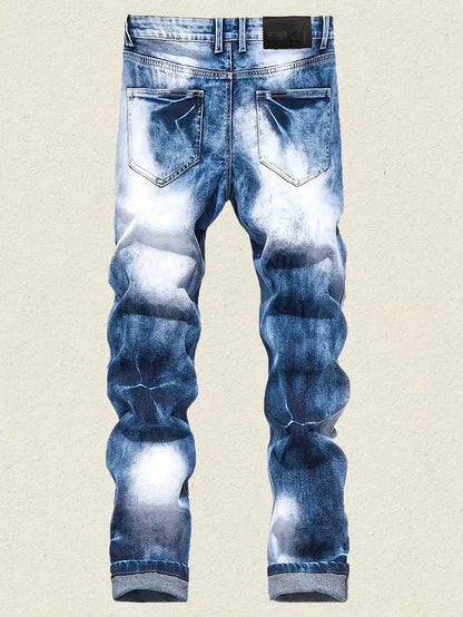 2-Pair Men's Slim Jeans, Stretch Comfort Fit, Vintage And Washed Denim Styles, Must-Have