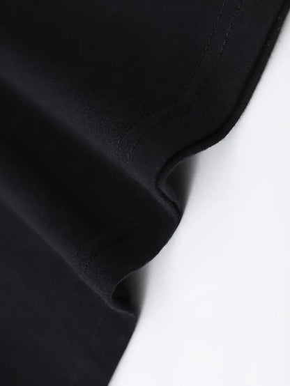 Women's Black Short-Sleeve Blouse - product view 4