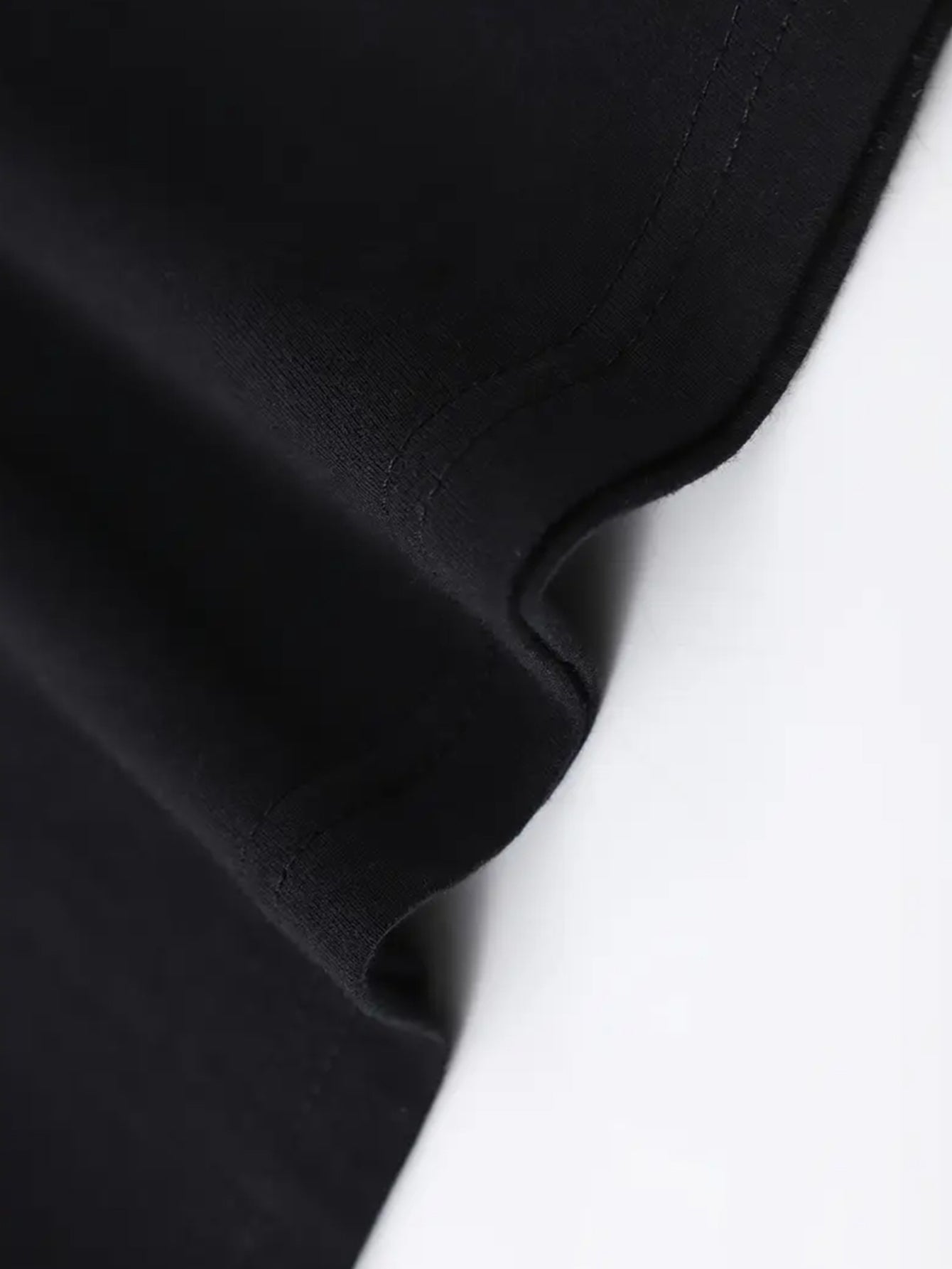 Women's Black Short-Sleeve Blouse - product view 9