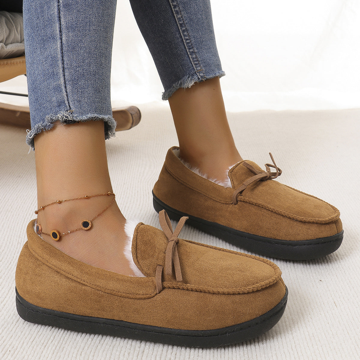 Women's House Slippers- Indoor/Outdoor Comfort Slides, Women Shoes