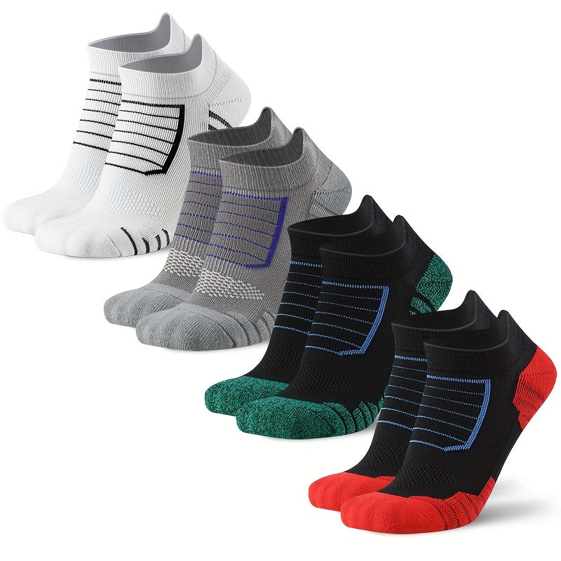 Men's Athletic Ankle Socks - 5-Pair Pack